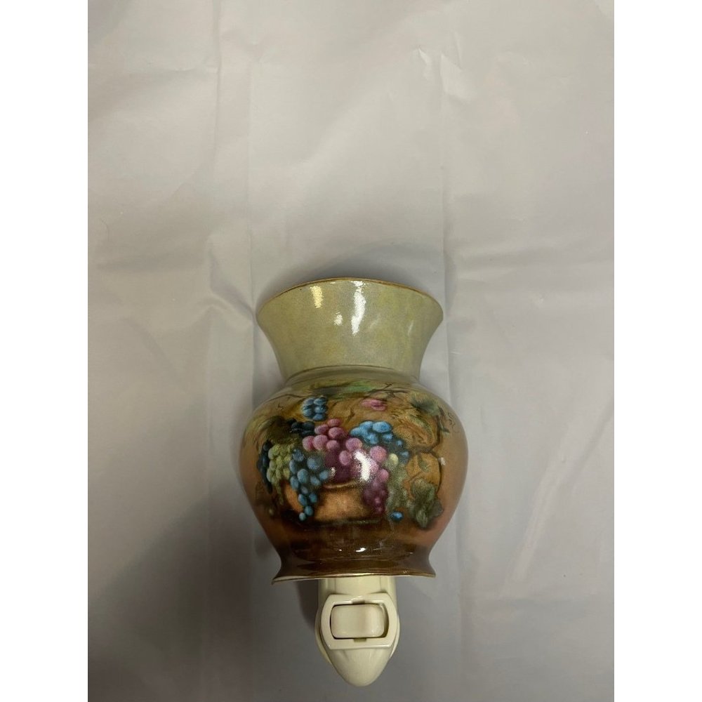 Vintage ceramic vineyard blessing nite lite‎ NL57